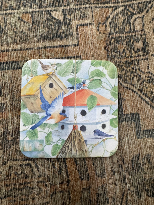Bird House coaster