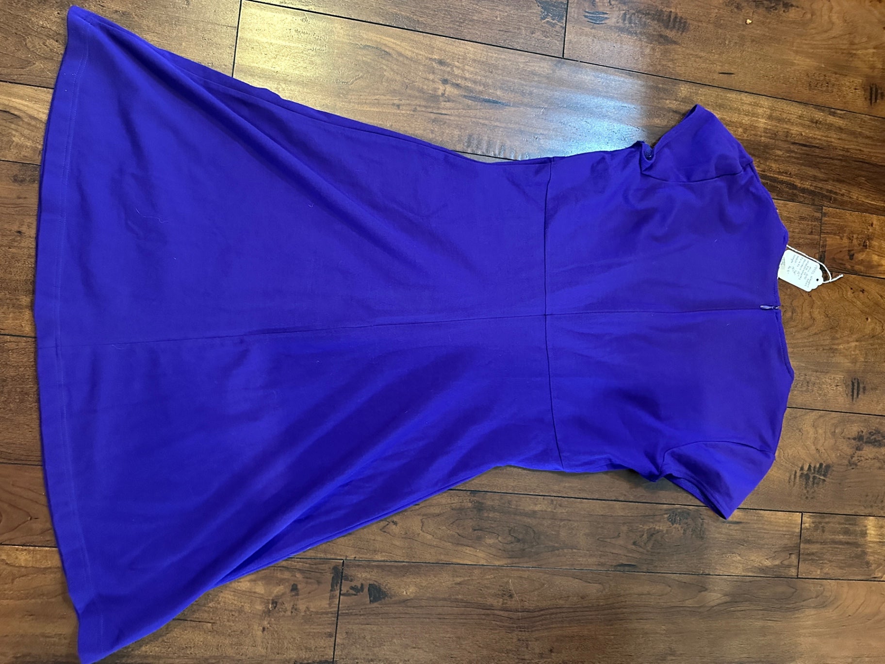 1990’s royal purple mini dress