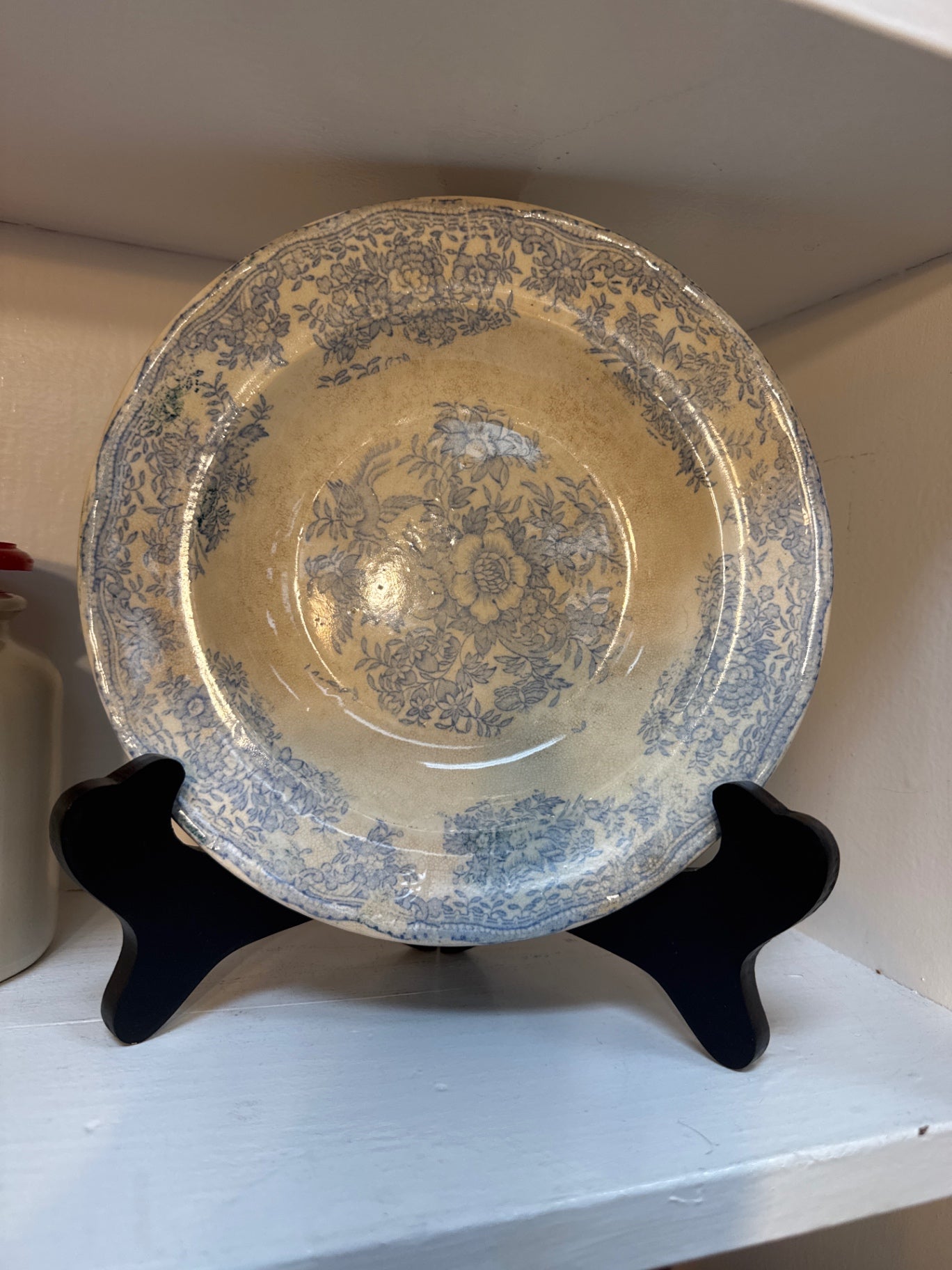  Asiatic pheasant Bowl.  From the late 1800s early 1900s.