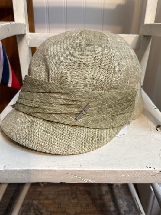 Beautiful linen hat made in Canada