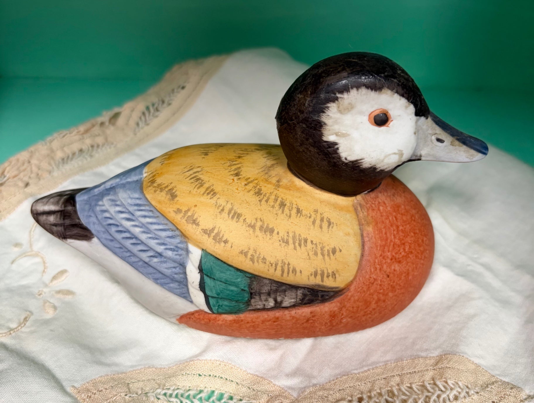 Ceramic Mallard Drake Duck