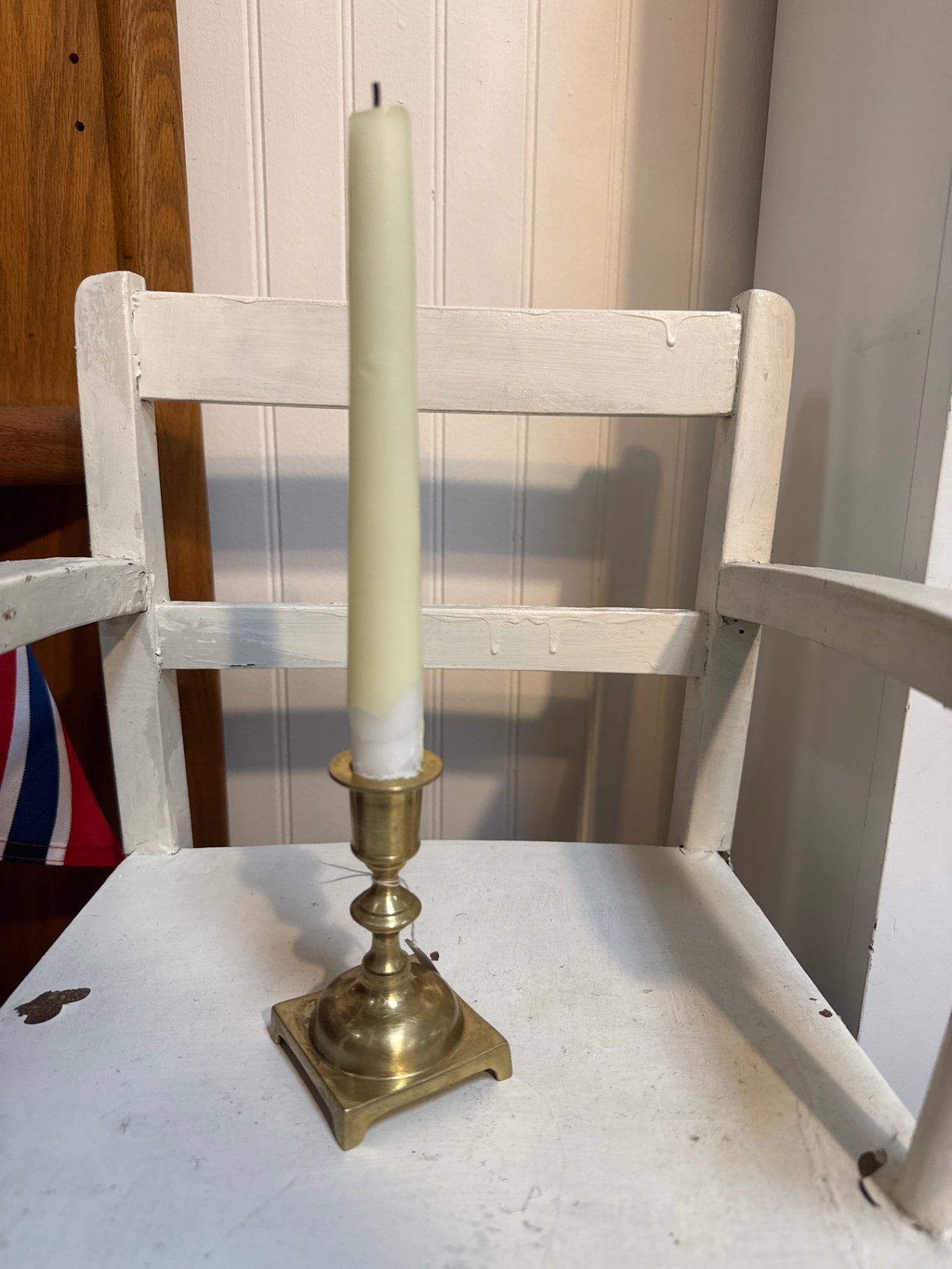 Brass candle holder