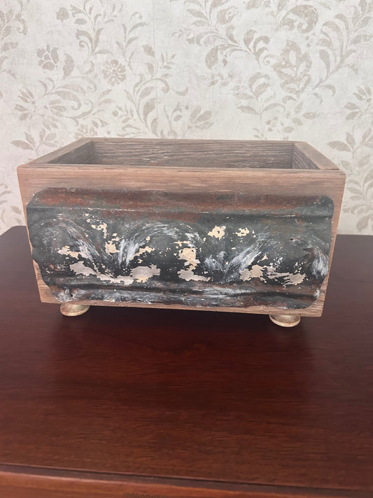 Wood planter