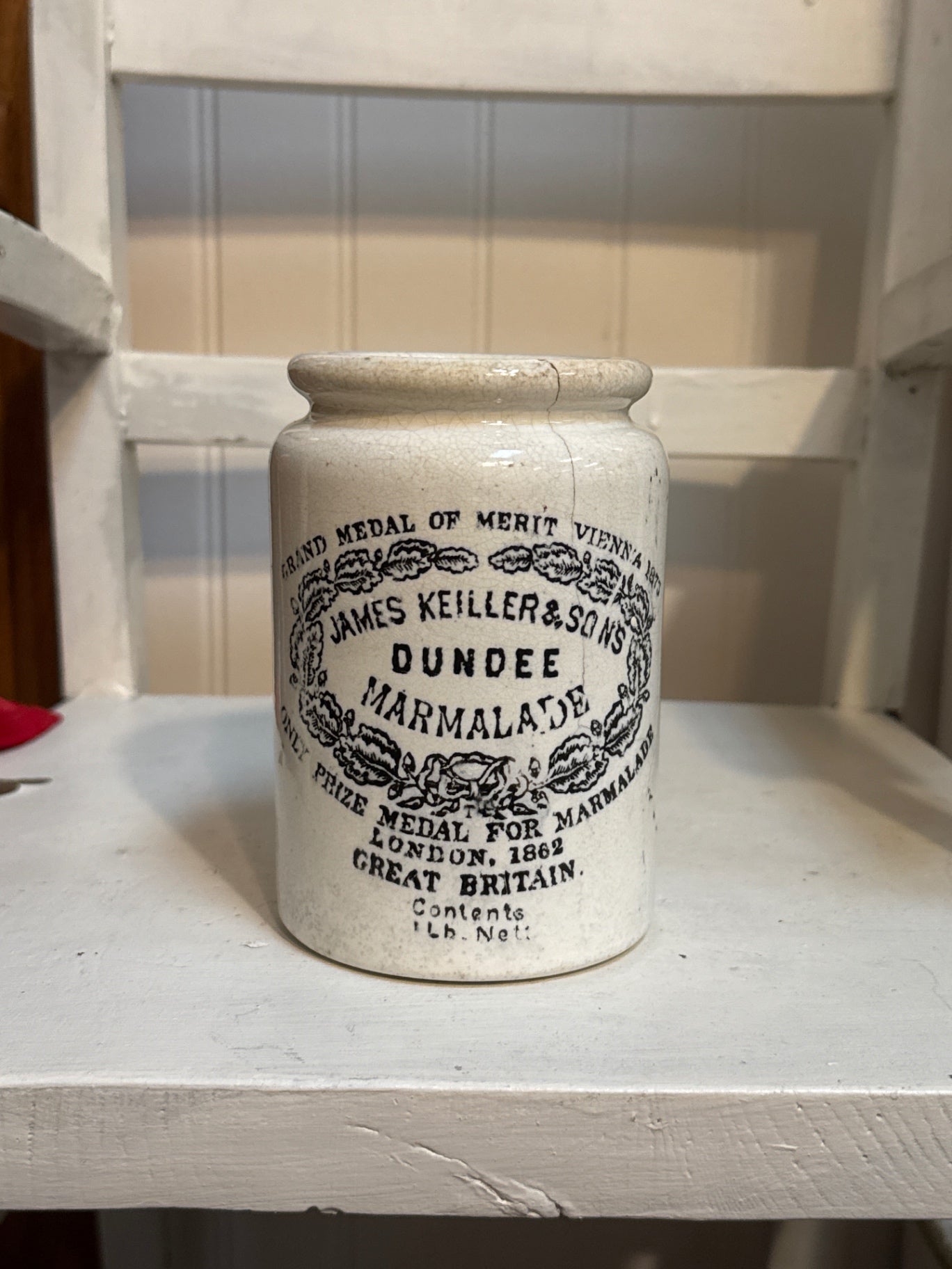 Dundee Marmalade pot for display