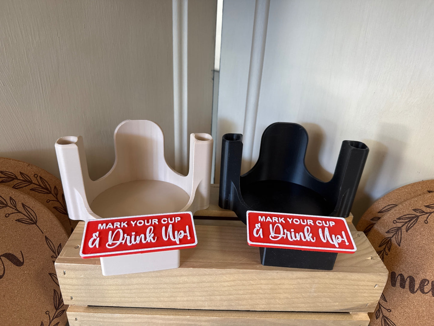 3D Printed “Mark your Cup” stand