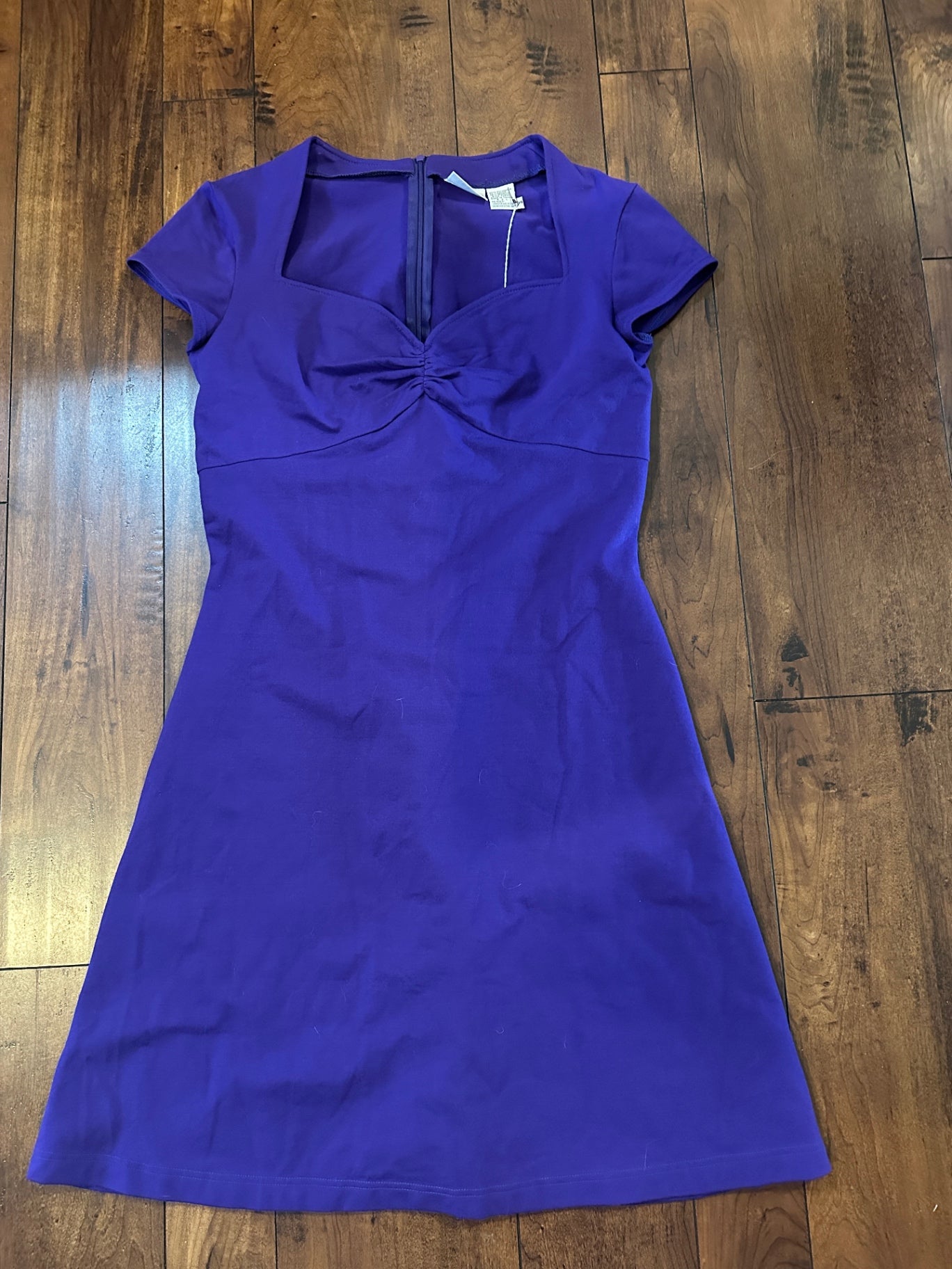 1990’s royal purple mini dress