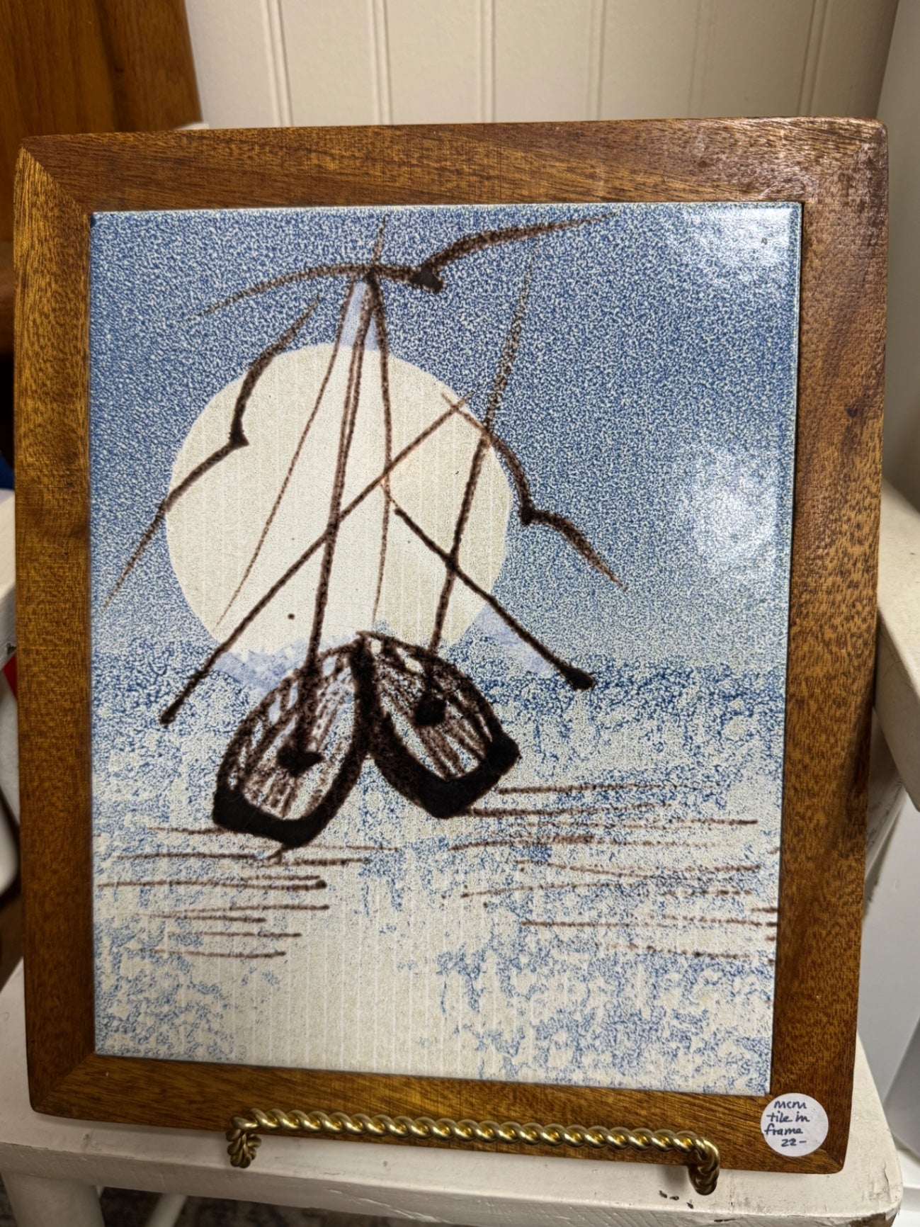 Tile in frame 