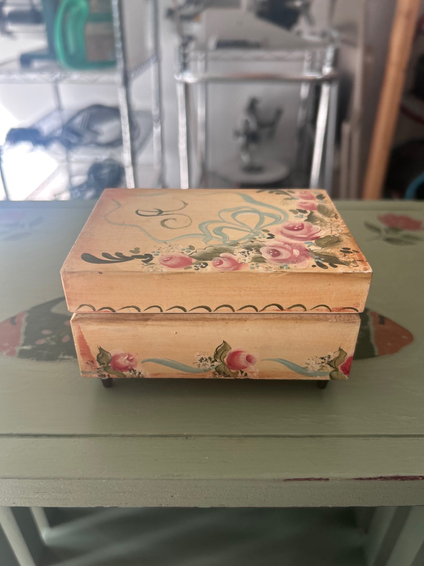 Vintage German Music Box