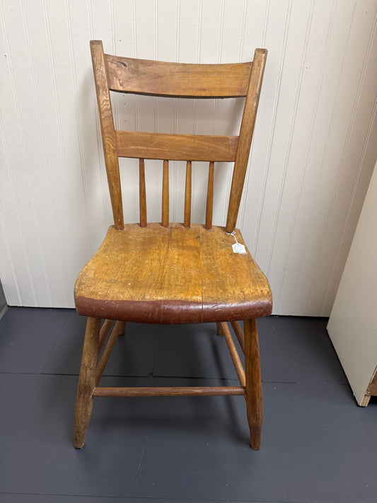 Primitive wood chair