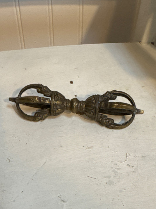 brass Nepalese Buddhist Vajra