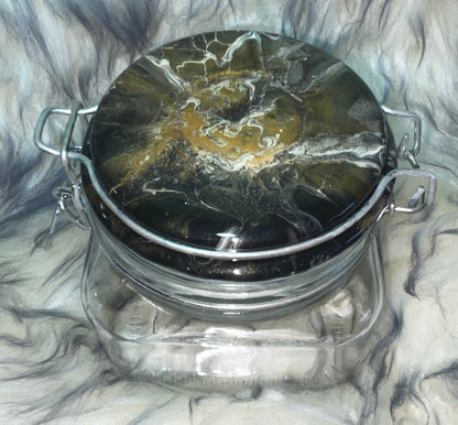 Flip top jars 2cup