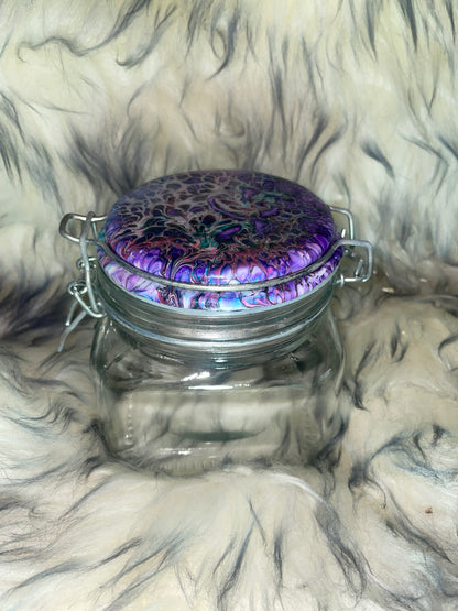 Flip top jars 2cup