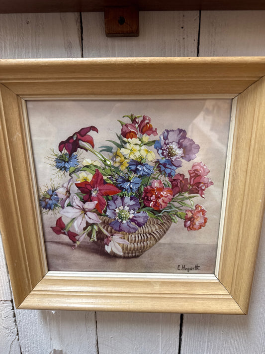 Floral in a basket