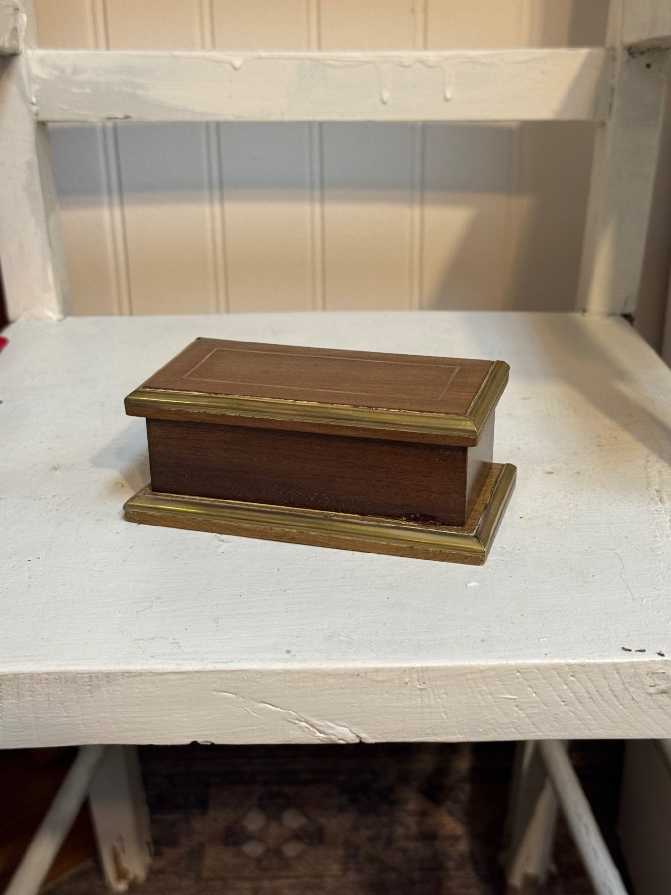Vintage stamp box