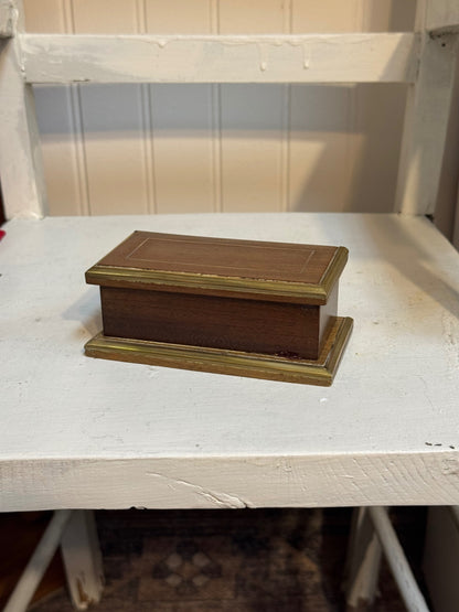 Vintage stamp box