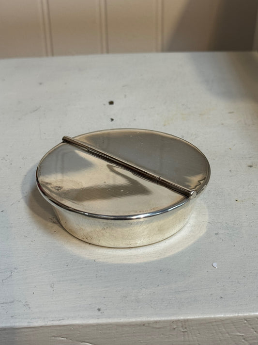 Silver ashtrays