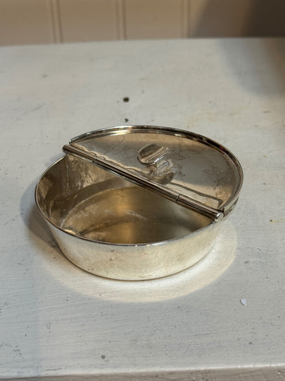 Silver ashtrays