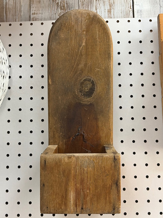 Hanging Wooden candle holder