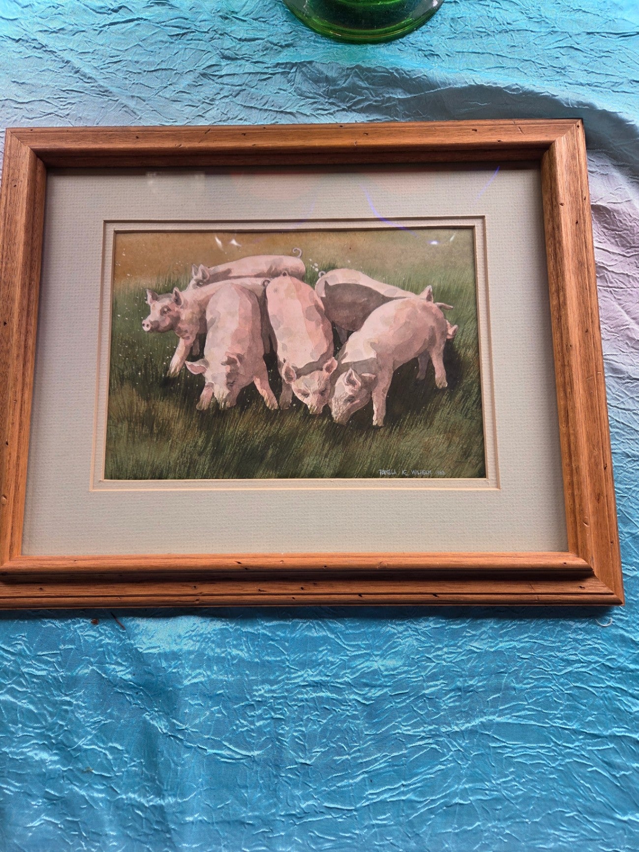 Pamela Wilhelm pigs art