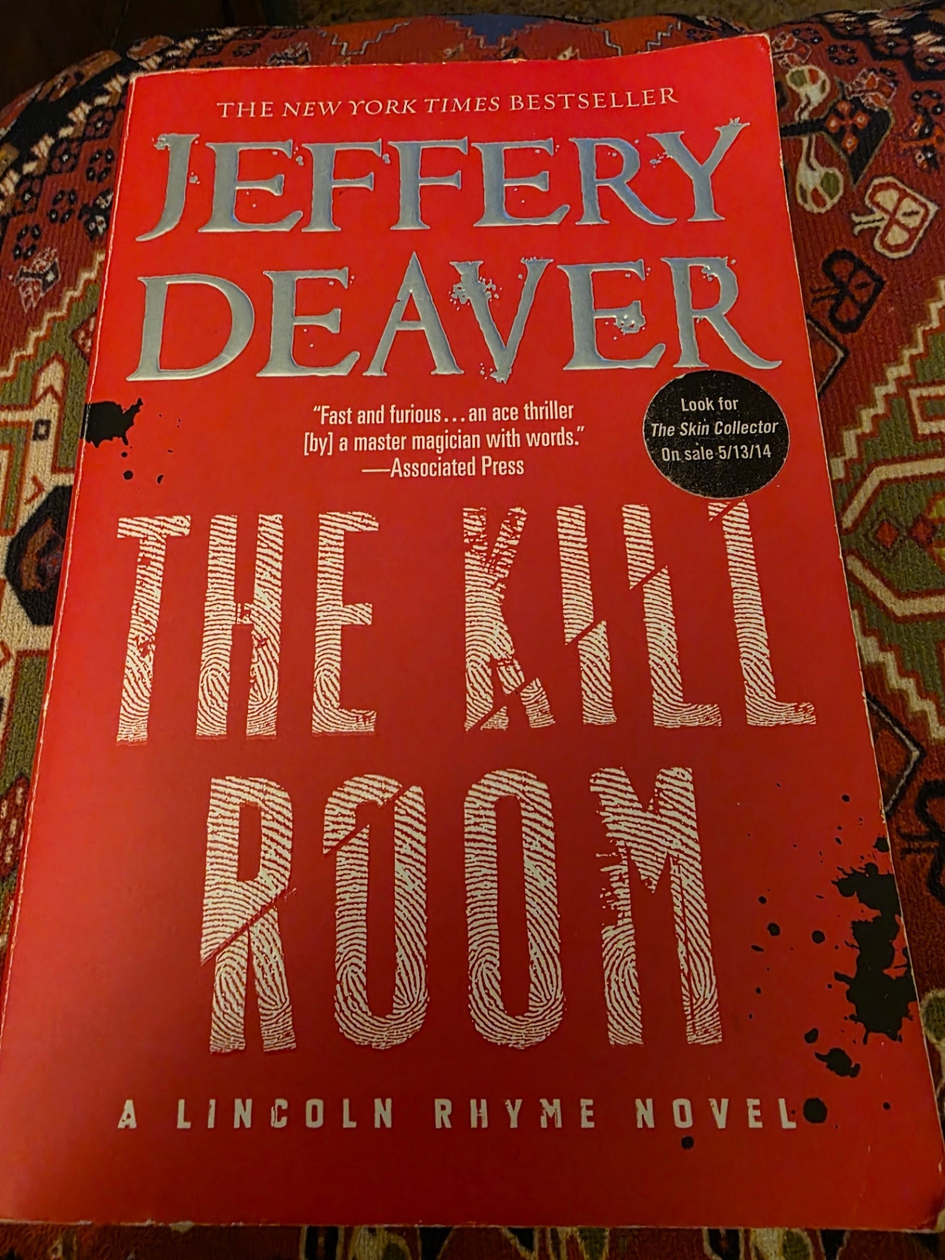 THE KILL ROOM BY JEFFREY DEAVER.