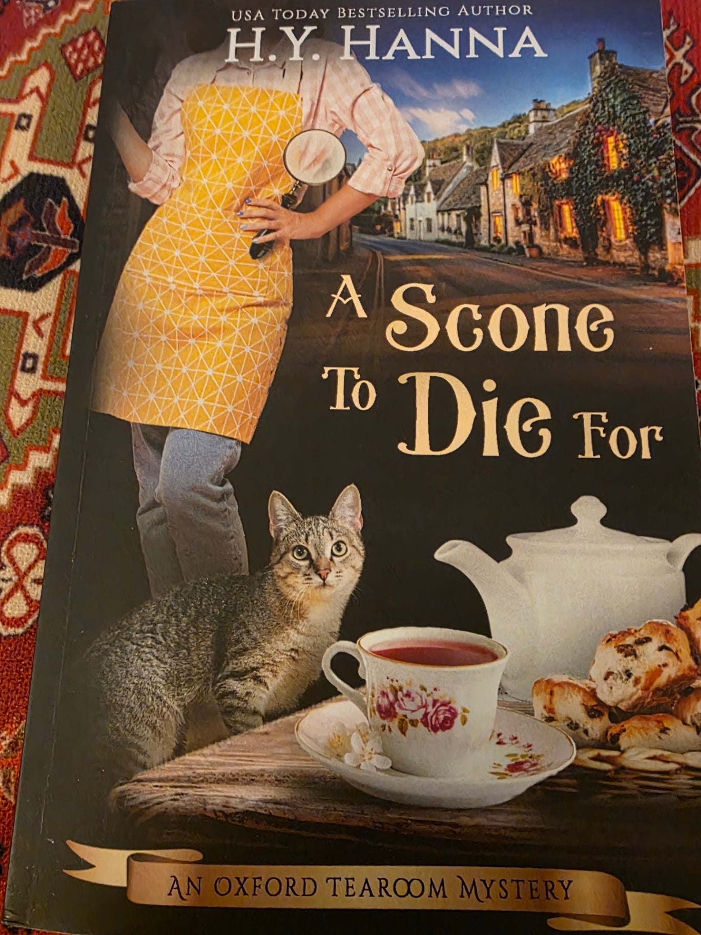A SCONE TO DIE FOR BY H. Y HANNAH.