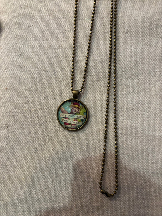 necklace beach girl