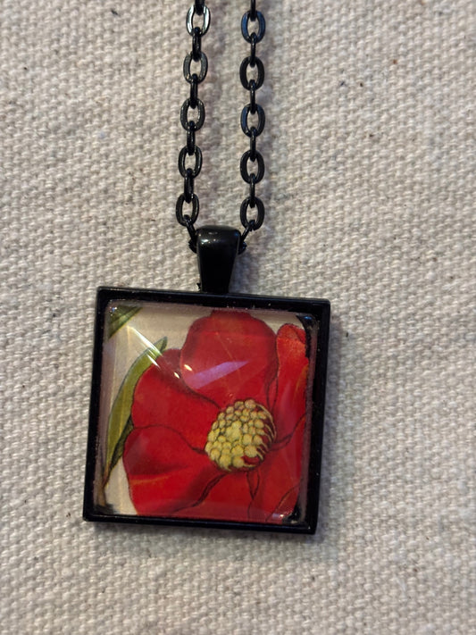 necklace botanical inchie