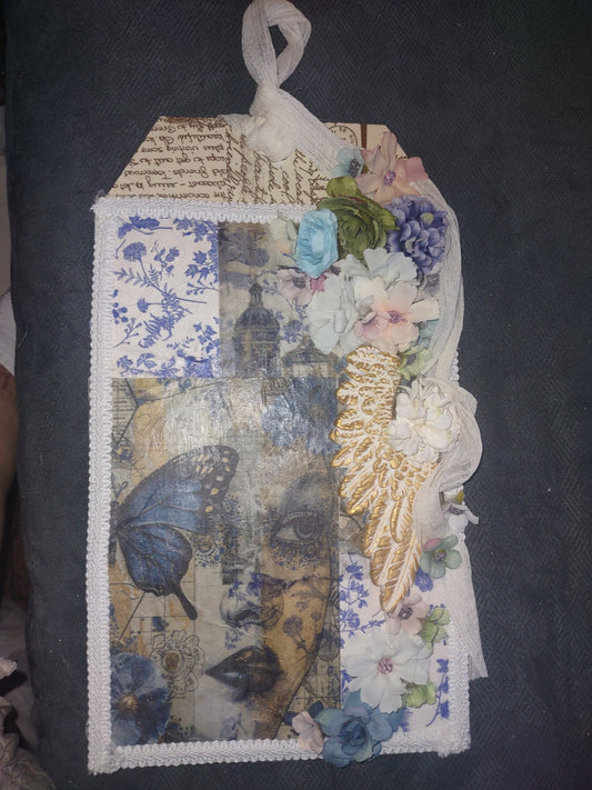Tag collage art women 1