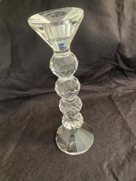 91/2” crystal candlestick