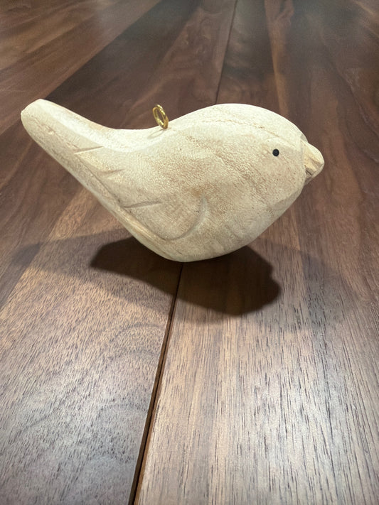 Wooden Bird Ornament