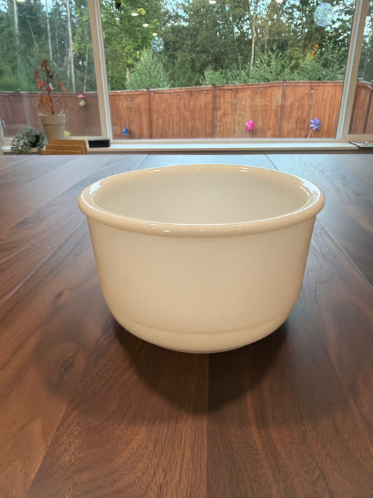 Small Milk Glass Mixing Bowl