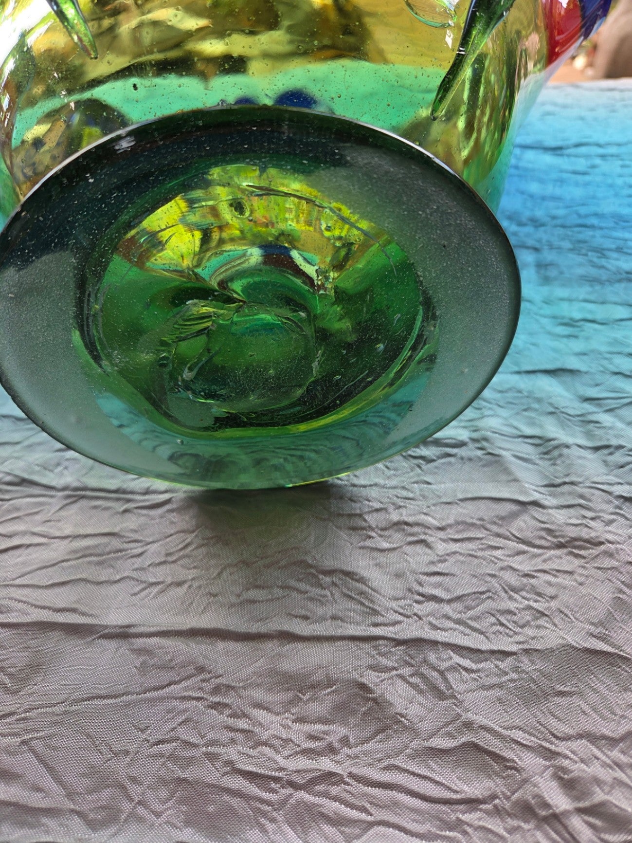 ? Murano handkerchief vase