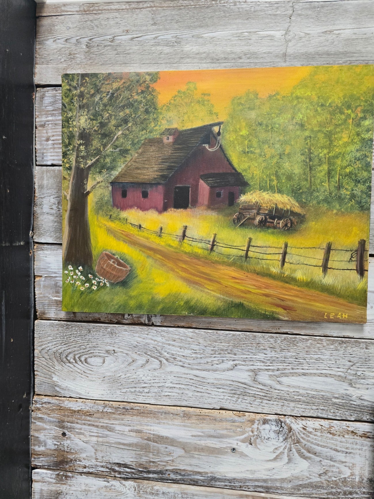 Barn painting