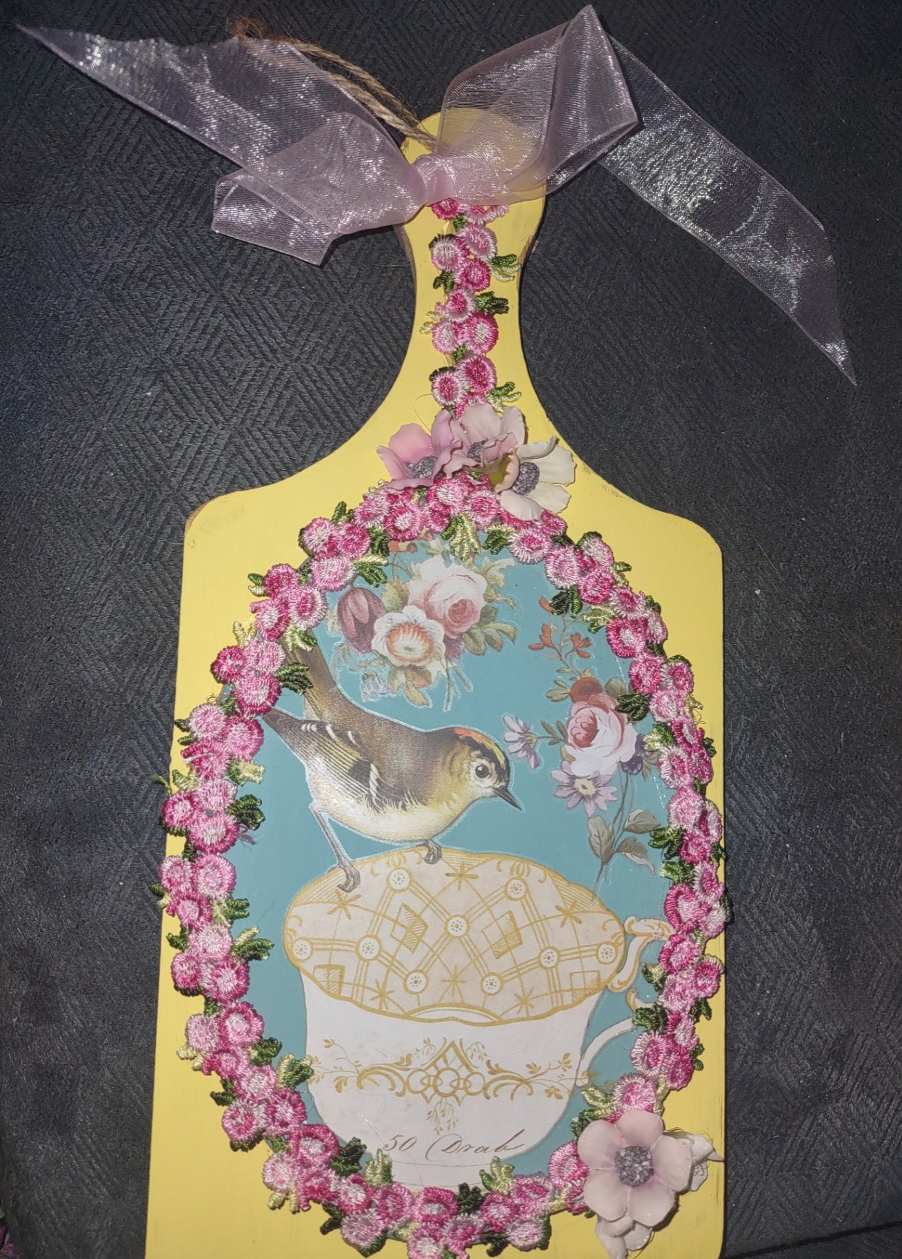 Cutting board Bird tea cage