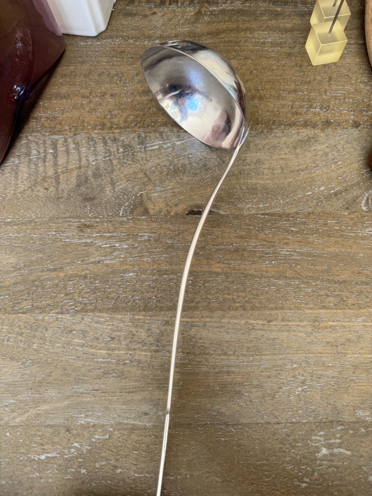 Vintage silver plated WM. Ragers soup tureen ladle 