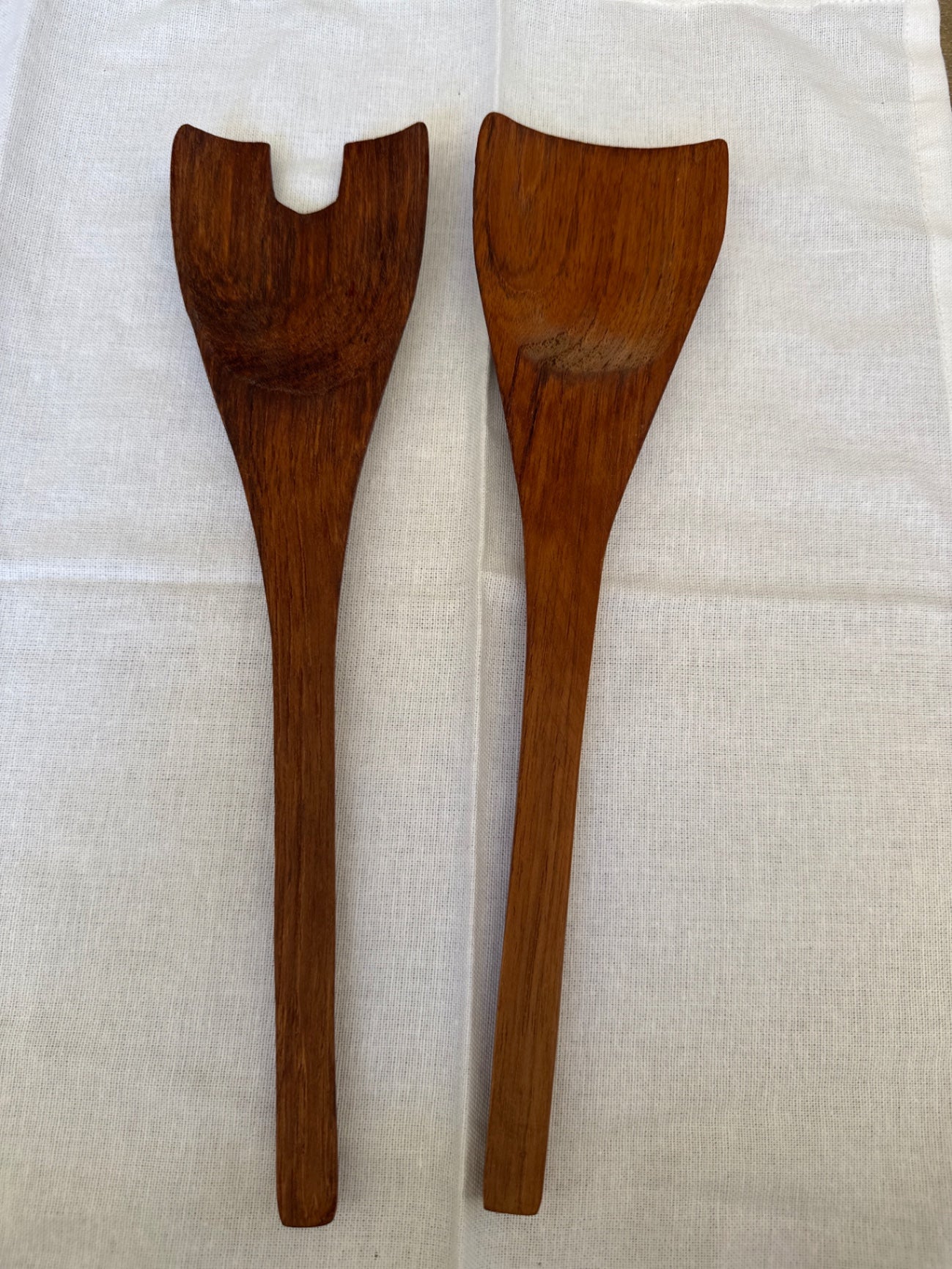 MCM teak salad set Kalmar 