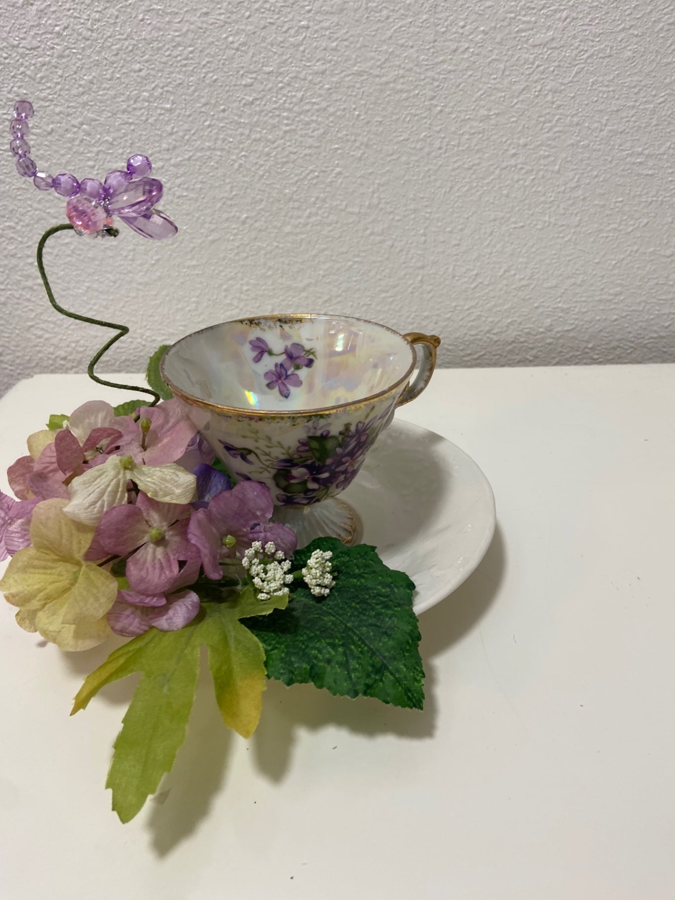 Teacup pastel Hydrangea 18