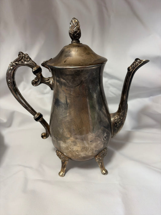 Vintage Leonard silver plated coffee pot 
