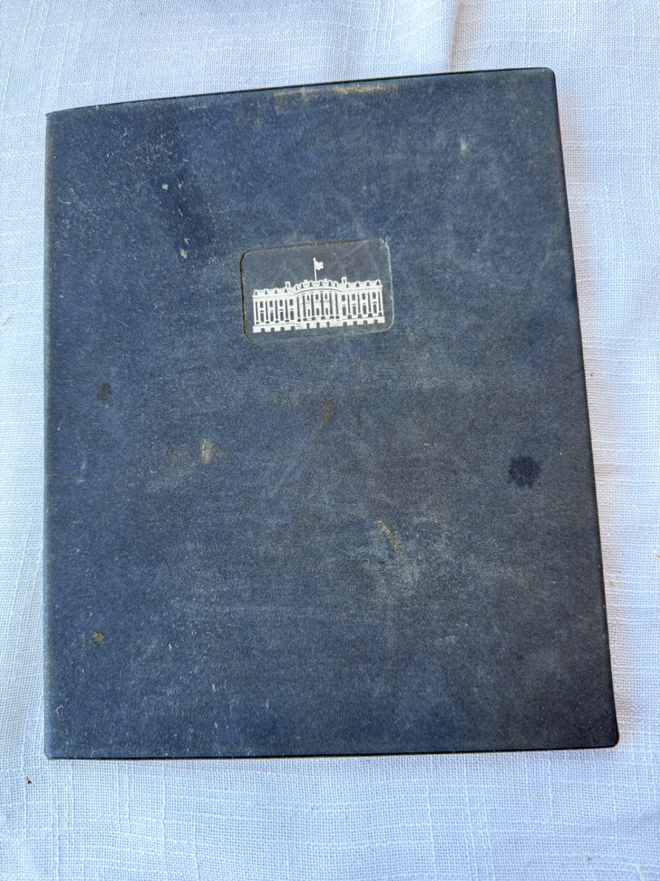 Vintage 1981 Ronald Reagan & George H.W. Bush Inaugural First Day Cover Commemorative Portfolio