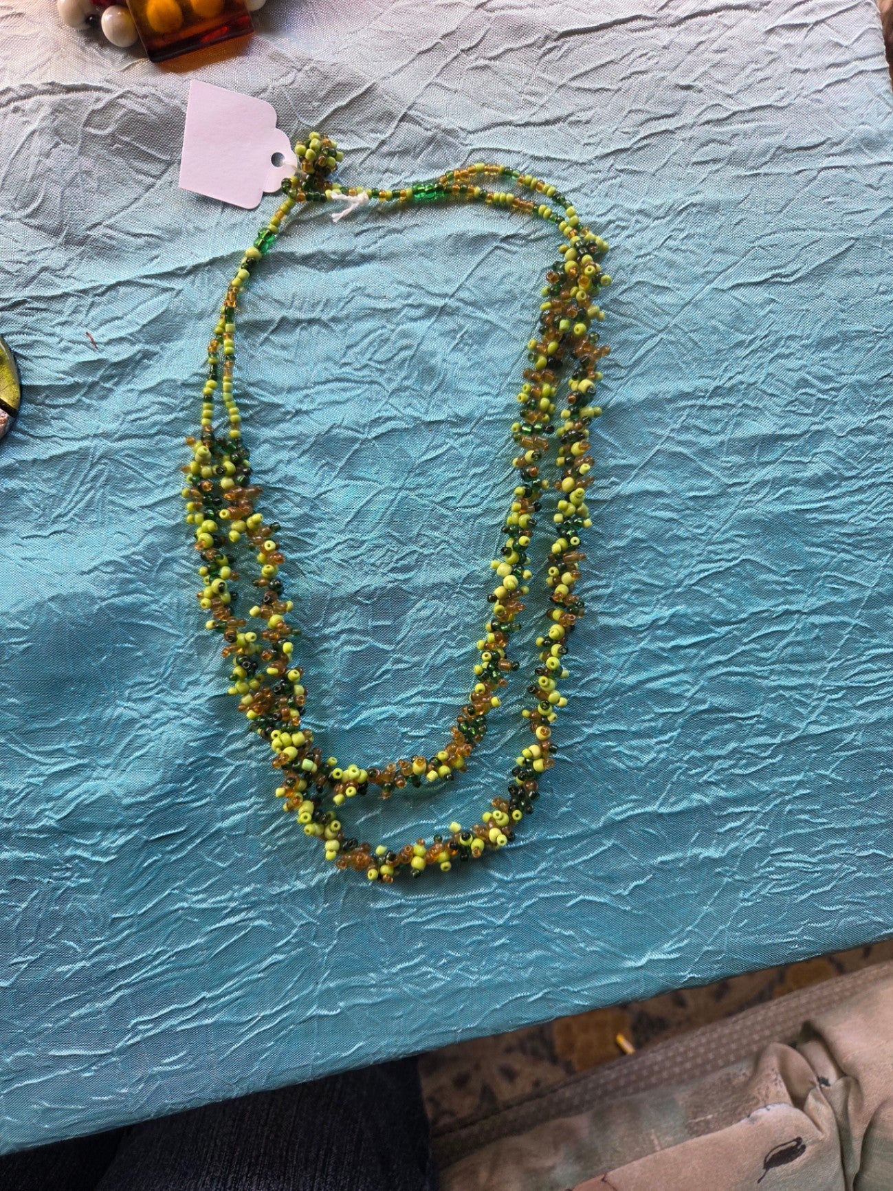 Green necklace