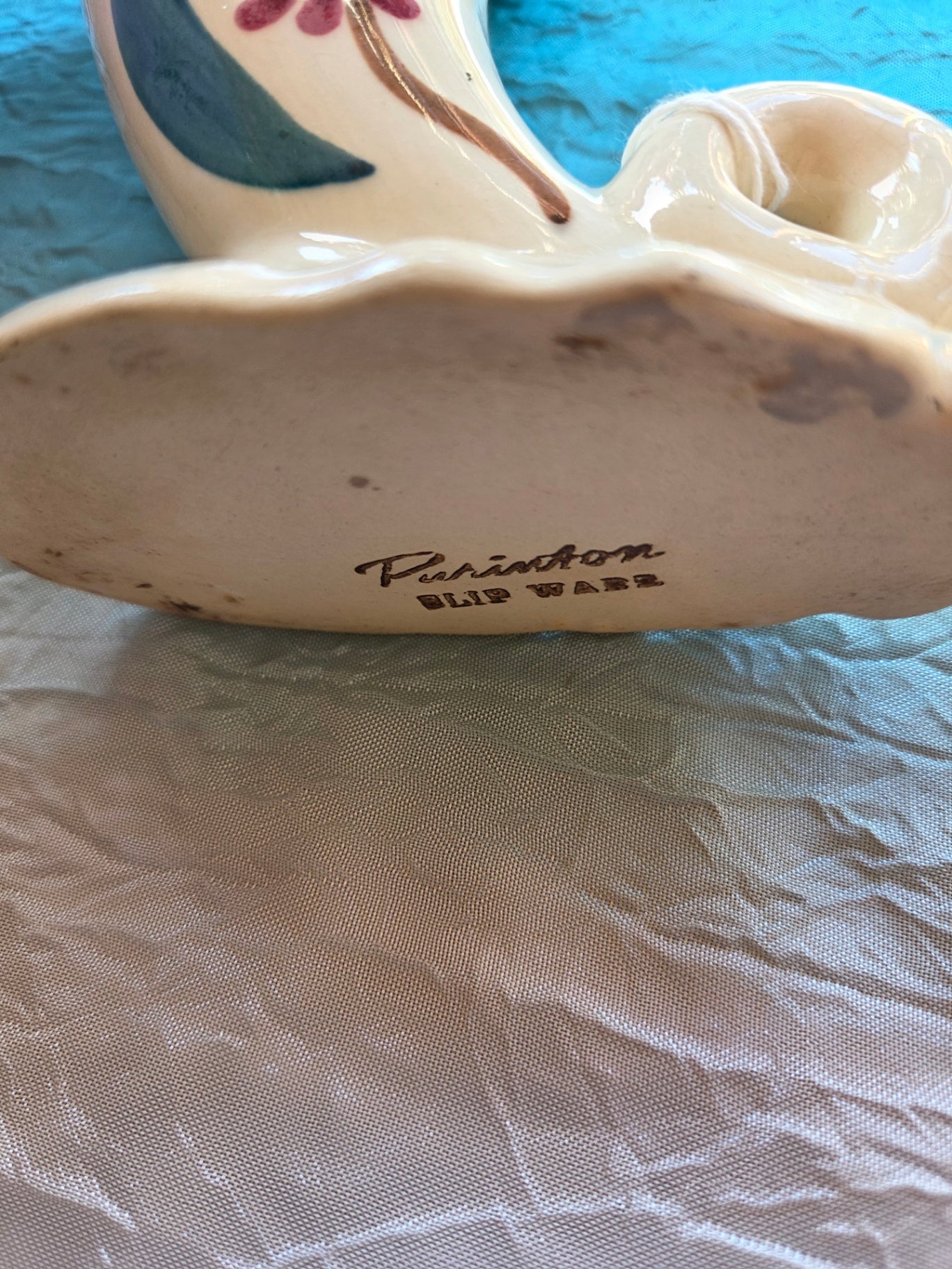 Purinton cornucopia vase