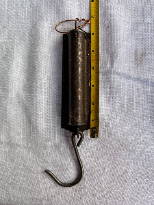 Antique Landers Improved Balance No. 2 Hanging Spring Scale – 50 lb Capacity