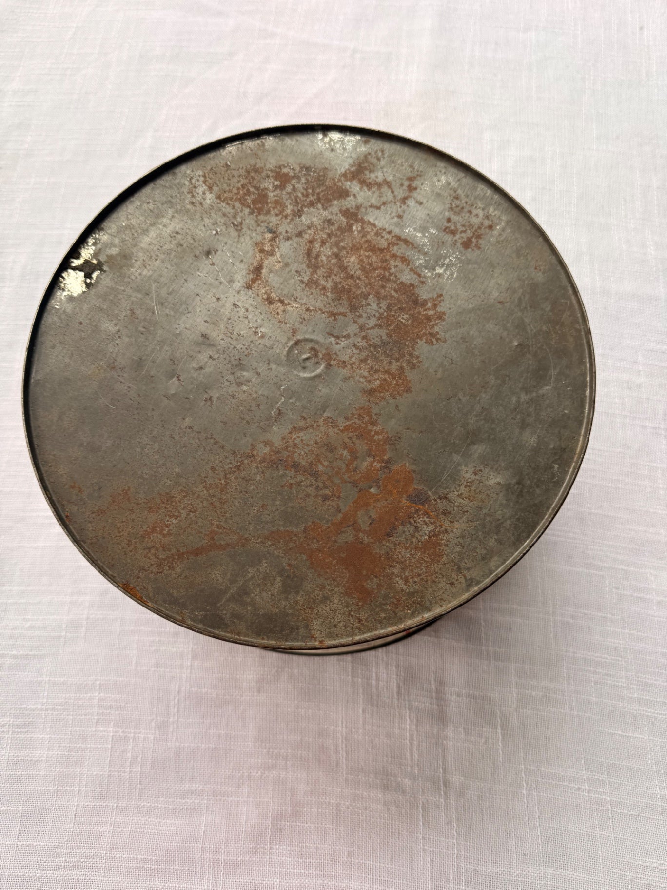 Vintage 1920s Campfire Marshmallows 5lb Tin Canister – Original 10” Antique Advertising