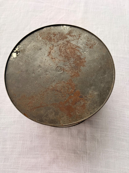 Vintage 1920s Campfire Marshmallows 5lb Tin Canister – Original 10” Antique Advertising