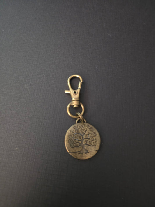 19c zipper pull tree of life 
