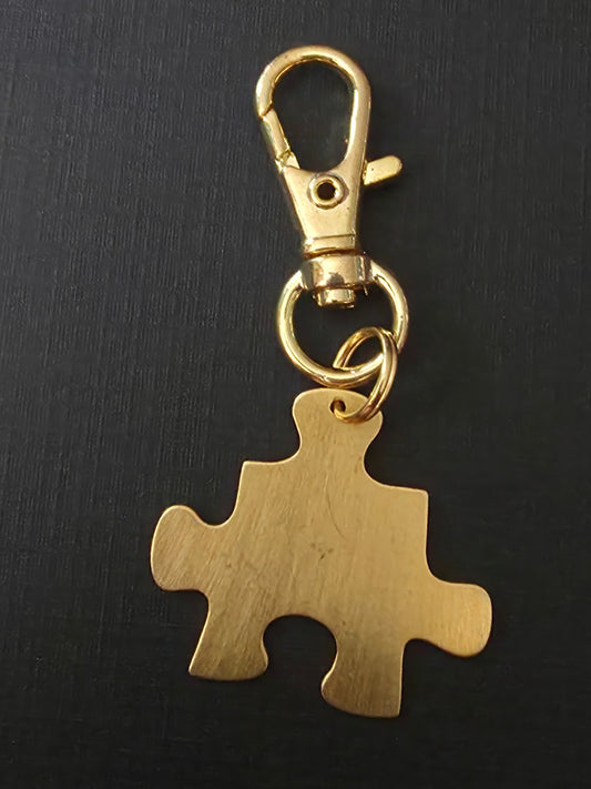 21c zipper pull puzzle piece 
