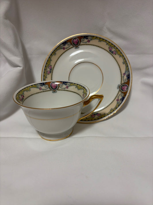 “The Admiral “ Teacup and saucer