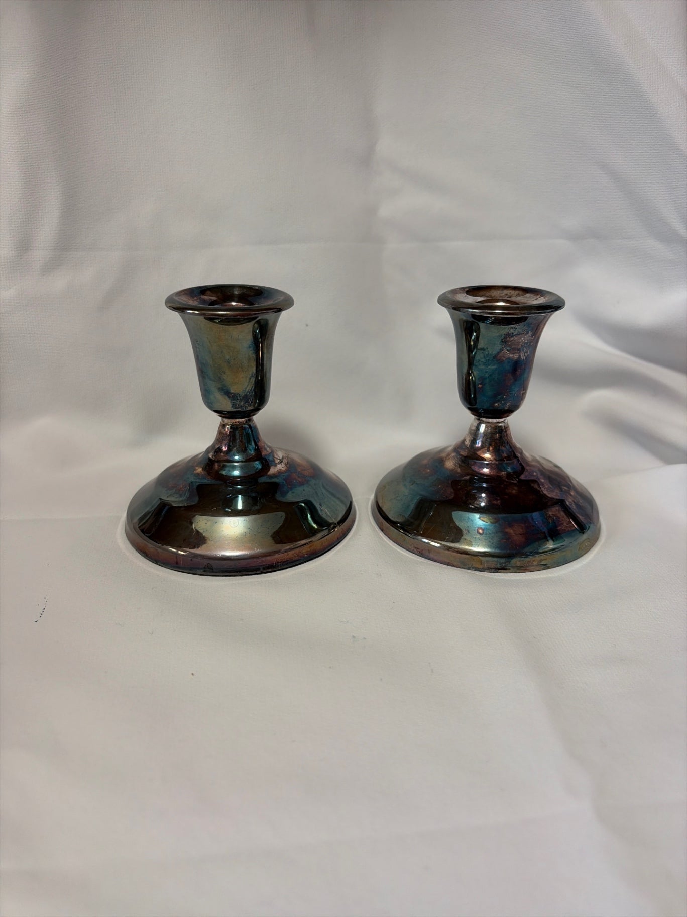 (2) candle stick holders 
