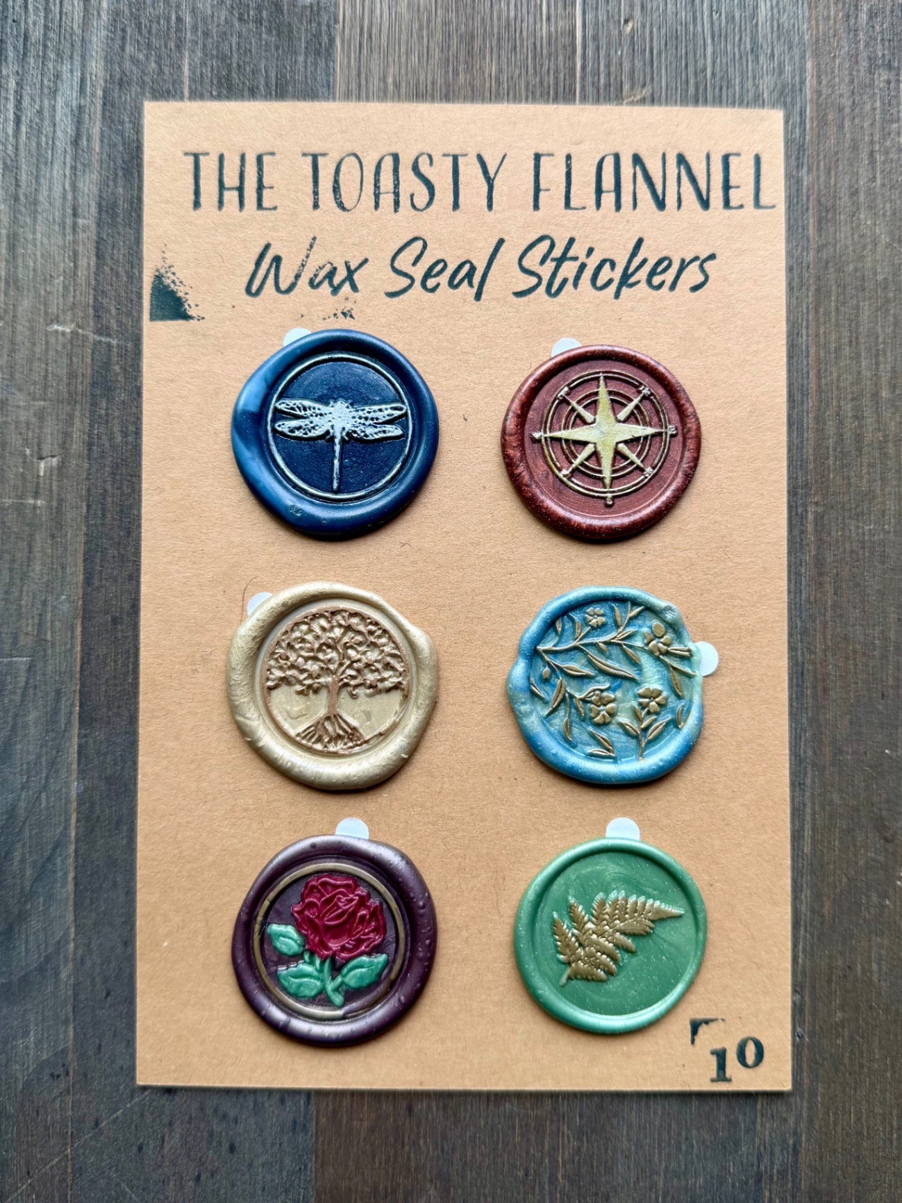 Wax Seal Stickers - V103