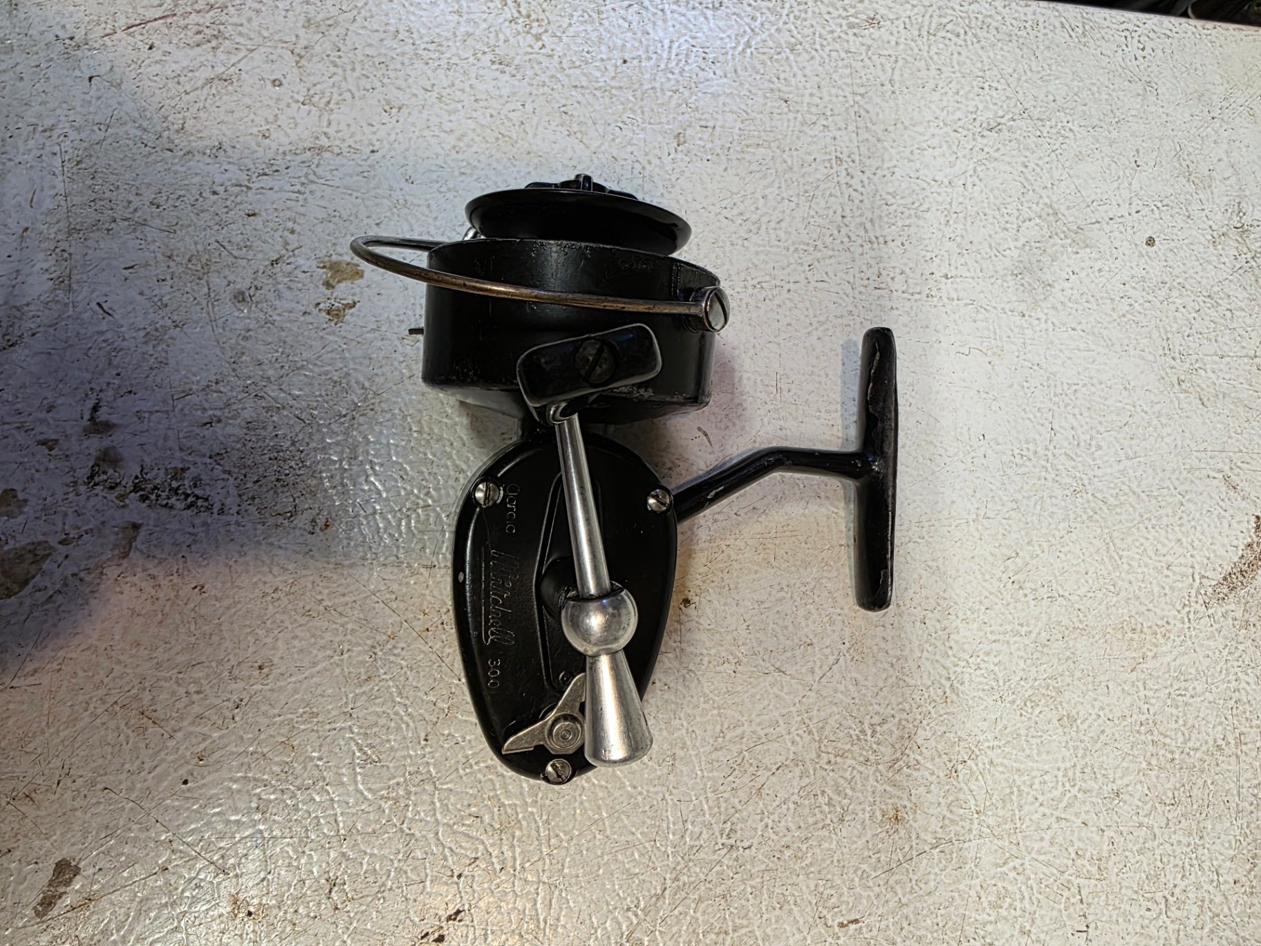 Vintage Mitchell 300 spinning reel,